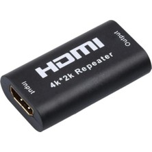 Hepta Collection HDMI Kablo Uzatıcı Dişi Dişi Uzatıcı Repeater 4K 40 Metre Destekli Adaptör Extender