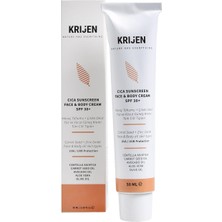 Hepta Collection Krijen Nature Has Everything 30+ Spf Güneş Koruyucu Cıca Yüz ve Vücut Kremi 50 gr