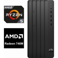 Hp Prodesk 2 Tower Ryzen 5 8500G B70VJAT-K192 32GB 512GB  W11PRO Masaüstü Bilgisayar