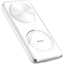 Storemax CH-1150 3in1 Katlanabilir Manyetik Kablosuz Şarj Cihazı ve Standı - Beyaz