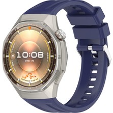 bbtech Huawei Watch Gt 6 Pro 46MM A+ Premium Silikon Kordon Official Metal Tokalı Kayış