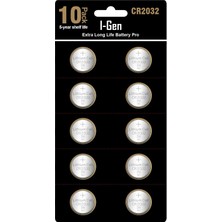 Storemax Pil Tartı, Baskül, Şeker Ölçüm Cihazı Lityum Düğme Pili 3V 2032 (10 Adet )