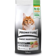 Hepta Collection Pronature Hypo-Allergenic Tahılsız Yetişkin Kedi Maması Somon, Karides ve Enginarlı 1,5 kg