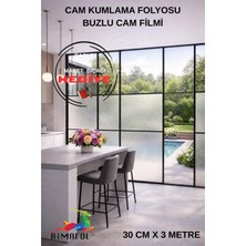 Rimafol Cam Kumlama Folyosu Buzlu Cam Filmi 30CMX3METRE