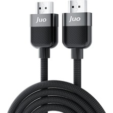 Hepta Collection Juo 4K 60Hz 18GBPS Hdr Arc Hdcp Destekli HDMI 2.0 Örgülü Kablo 3 Metre