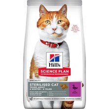 Hepta Collection Hill's Scıence Plan Kısırlaştırılmış Yetişkin Ördekli Kedi Maması 3 kg