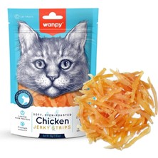 Hepta Collection Wanpy Oven Roasted Tavuklu Yumuşak Taneli, 80 G, Kedi Ödülü