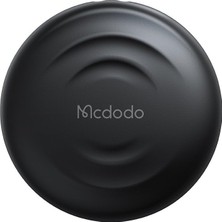 Hepta Collection Mcdodo AT-7201 Airtag Uyumlu Akıllı Takip Cihazı Siyah Anahtarlık Kılıf Hediyeli