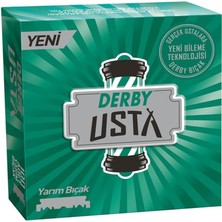 Hepta Collection Derby Usta Single Edge Berber Bıçağı 100'LÜ