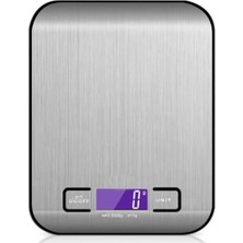Hepta Collection Wellhise 2012 10 kg Mutfak Tartısı Pilli Işıklı Ekran Hassas Terazi, Otomatik Ayar ve Dara, Dijital