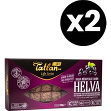 Tatlan 2'li Set Şeker Ilavesiz Antioksidan Içerikli Karamürverli Helva 300 gr