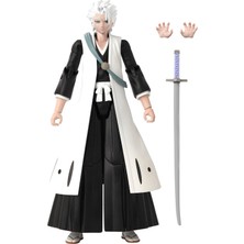 Storemax Bandaı 16 cm Toshiro Hitsugaya Poz Verilebilir Figür, Heroes Bleach Serisi