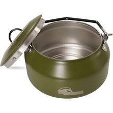 Storemax Badger Yeşil Balbal 1 Lt Renkli Kamp Çaydanlığı Yeşil, Hafif Alüminyum Alaşımlı Gıda Sınıfı Çaydanlık