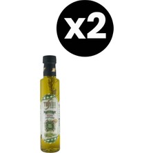 Troyida 2'li Set Biberiye Çeşnili Sızma Zeytinyağı Cam Şişe 250 ml