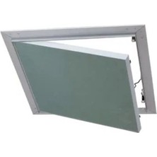 Üstten Oturtmalı Standart Müdahale Kapağı, Yeşil Alçıpan, 30X30 cm