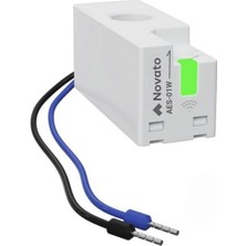 Storemax Wifi Akıllı Enerji Ölçer - 63A, Smart Life Uyumlu (AES-01W) Wifi Enerji Analizörü - Akım Trafosu