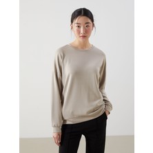 Lc Waikiki Yeni Sezon Bisiklet Yaka Kadın Sweatshirt