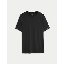 Marks & Spencer Yuvarlak Yaka Dikişsiz Antrenman T-Shirt