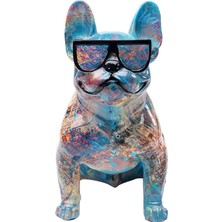 Kare Design Dekoratif Obje Deco Figurine Dog Of Sunglass