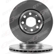 Otozone BD5004 - Ön Fren Aynası Corsa D 07 Corsa E 14 Adam 13 Punto Evo-Grande Punto 05 257×22X4DL Havalı 14inç 55700921