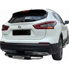 Roal Tuning Nissan Qashqai Tüm Modellerine Uyumlu Arka Koruma Demiri Krom