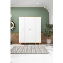 İmbaş Buğlem 4 Kapaklı Gardırop