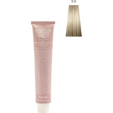 Nook Virgin Color Amonyaksız Profesyonel Saç Boyası 100ml - Çok Açık Doğal Nötr Sarı(10.0-NATURAL PLATIN SARI)
