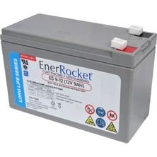 Tunçmatik Rocket 12V 9 Ah Kuru Tip Akü