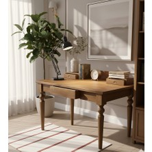 MMS Ahşap Çekmeceli Ahşap Çalışma Masası