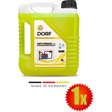 Norton Dorf Longlife Sarı Antifriz Dört Mevsim Plus Üstün Koruma 3 Lt Üretim 01/2025 Adet Seçenekli