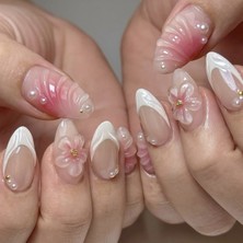 24'lü Takma Tırnak & Yapıştırıcı Set