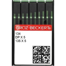 Groz Beckert Dp*5 Düz Makina Iğnesi Kalın Dip No:19 10 Adet