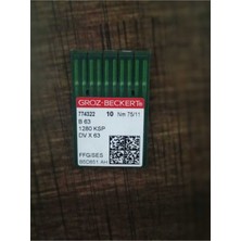 Groz Beckert Dv x 63 Reçme Dikiş Iğnesi 11/75 No