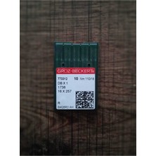 Groz Beckert Dikiş Makinesi Iğnesi Düz Makine Ince Dip No:18