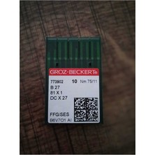 Groz Beckert Dc*27 Overlok Makine Iğnesi No:11 10 Adet
