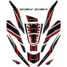 Honda Pcx 2021 - 2024 Uyumlu Tank Pad Set  013 014 016 017