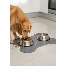 Petozi %100 Silikon Kaymaz Köpek Mama Matı