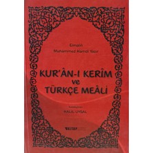 Kişisel Yayınlar Kuranı Kerim ve Türkçe Meali Elmalılı Muhammed Hamdi Yazır (2.el Kitaptır)
