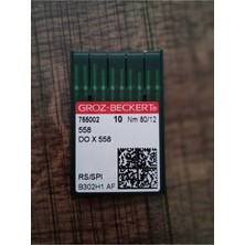 Groz Beckert Do x 558 Reece Gözlü Ilik Dikiş Iğnesi No:12/80