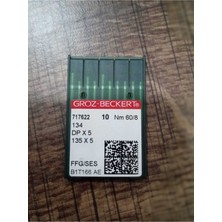 Groz Beckert Dikiş Makinesi Iğnesi Düz Makine Kalın Dip No:8