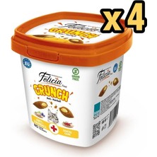 Felicia Hairball Crunch Tavuklu Kedi Ödül Maması 100 gr x 4 Adet