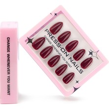 24'lü Takma Tırnak & Yapıştırıcı Set