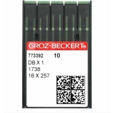 Groz Beckert Düz Makine Ince Dip Dikiş Iğnesi / Dbx1 No:11 100 Adet