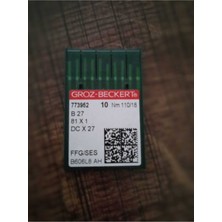 Groz Beckert Dc*27 Overlok Makine Iğnesi No:18 10 Adet