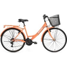 Bisan Lotus Mercan 24 Jant Sepetli Kadın Şehir Bisikleti – 21 Vites Blc