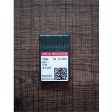 Groz Beckert Dikiş Makinesi Iğnesi Düz Makine Ince Dip No:9