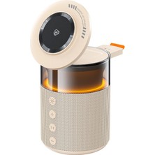 Zuidid Fts-9 5 I 1 Arada Mıknatıslı Kablosuz Şarj Destekli Bluetooth 5.4 Hoparlör ve Gece Lambası