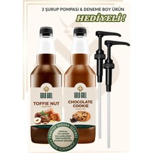 Gold Gull Toffee Nut & Çikolatalı Kurabiye Aromalı Kahve & Meyve Şurubu 2 x 700 ml