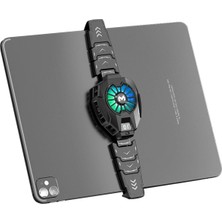 AK-SA-STR Newface DL05 Rgb Radyatör Tablet ve Telefon Soğutucu Fan - Siyah
