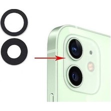 Genos Apple iPhone 12 Mini Ile Uyumlu Kamera Camı